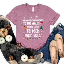 Load image into Gallery viewer, Window to Walls Deck the Halls - Short Sleeve Tee - Unisex