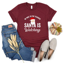Load image into Gallery viewer, Be Nice To The Teacher - Short Sleeve Tee - Unisex