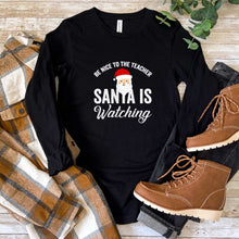 Load image into Gallery viewer, Be Nice To The Teacher - Long Sleeve Tee - Unisex