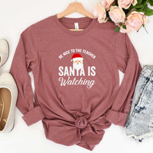 Load image into Gallery viewer, Be Nice To The Teacher - Long Sleeve Tee - Unisex
