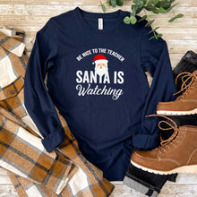 Load image into Gallery viewer, Be Nice To The Teacher - Long Sleeve Tee - Unisex