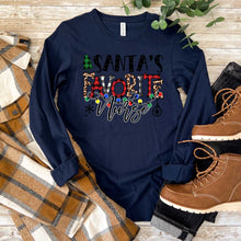 Load image into Gallery viewer, Santa's Favorite Nurse - Long Sleeve Tee - Unisex