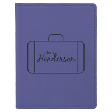 Load image into Gallery viewer, Leatherette Passport Cover