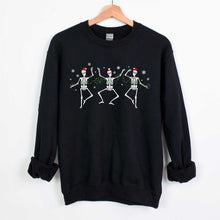 Load image into Gallery viewer, Dancing Skeletons - Crewneck Sweatshirt - Unisex