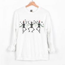 Load image into Gallery viewer, Dancing Skeletons - Crewneck Sweatshirt - Unisex