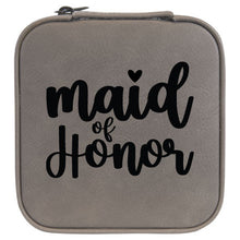 Load image into Gallery viewer, Leatherette Travel Jewelry Box