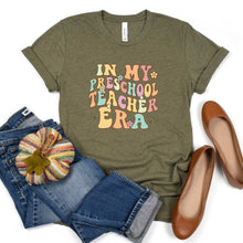 Load image into Gallery viewer, In My Preschool Teacher Era - Short Sleeve Tee - Unisex