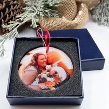Load image into Gallery viewer, Custom Photo Ornament