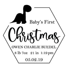 Load image into Gallery viewer, Engraved Hexagon Ornament