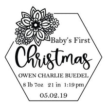 Load image into Gallery viewer, Engraved Hexagon Ornament