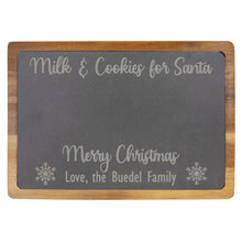 Load image into Gallery viewer, Acacia & Slate Santa Boards
