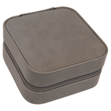 Load image into Gallery viewer, Leatherette Travel Jewelry Box