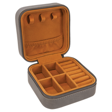 Load image into Gallery viewer, Leatherette Travel Jewelry Box