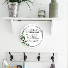 Load image into Gallery viewer, S#it & Split Bathroom Sign