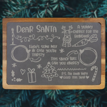 Load image into Gallery viewer, Acacia & Slate Santa Boards