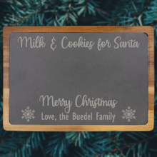 Load image into Gallery viewer, Acacia & Slate Santa Boards