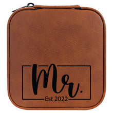 Load image into Gallery viewer, Leatherette Travel Jewelry Box