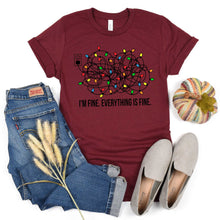 Load image into Gallery viewer, Everything is Fine - Short Sleeve Tee - Unisex
