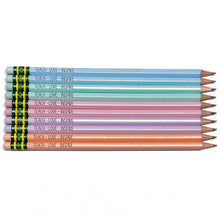 Load image into Gallery viewer, 10 Pack | Pastel Ticonderoga Pencils | Engraved | Personalized
