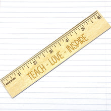 Load image into Gallery viewer, Custom Wooden Ruler
