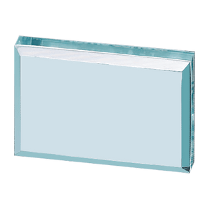Jade Rectangular Acrylic Paperweight - 2 1/2" x 4" x 3/4" thick