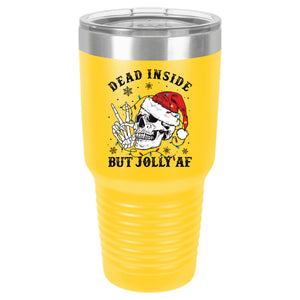 Dead Inside but Jolly AF | Polar Camel | Tumbler | 20 & 30 oz | Drinkware
