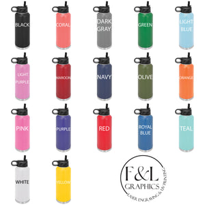 My Heart Is On That Court | Basketball | Polar Camel | Insulated Water Bottle (2 Sizes & 17 Colors)