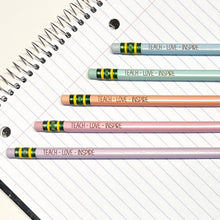 Load image into Gallery viewer, 5 Pack | Pastel Ticonderoga Pencils | Engraved | Personalized
