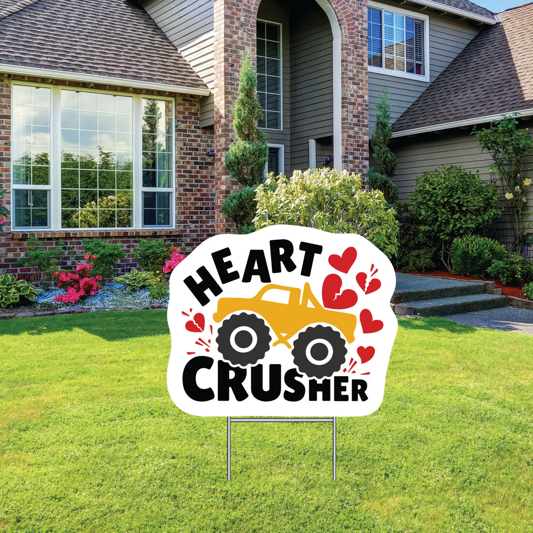 Heart Crusher Yard Card