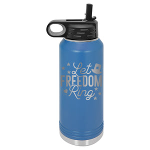 Let Freedom Ring | Polar Camel | Insulated Water Bottle (2 Sizes & 17 Colors)