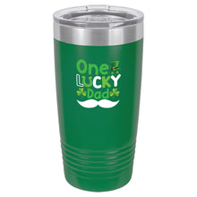 Load image into Gallery viewer, One Lucky Dad | Polar Camel | Tumbler | 20 &amp; 30 oz| Drinkware

