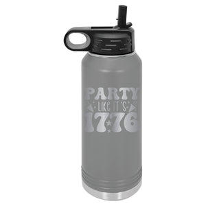 Party Like It's 1776 | Polar Camel | Insulated Water Bottle (2 Sizes & 17 Colors)