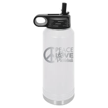 Load image into Gallery viewer, Peace Love Pickleball | Polar Camel | Insulated Water Bottle (2 Sizes &amp; 17 Colors)
