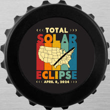 Load image into Gallery viewer, Total Solar Eclipse | Magnetic Bottle Opener
