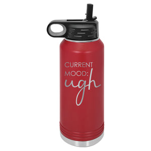 Current Mood: Ugh | Polar Camel | Insulated Water Bottle (2 Sizes & 17 Colors)