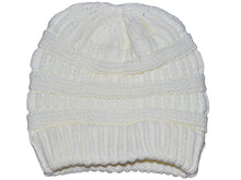 Load image into Gallery viewer, Knit Beanie with Engraved Patch

