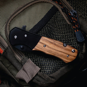 Natural Wood Pocket Knife