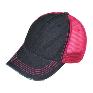 Trucker Hat with Engraved Patch